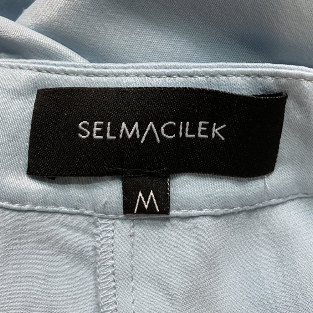 Selmacilek Elegant Baby Blue Revolve Pants Size M - Picture 4 of 5